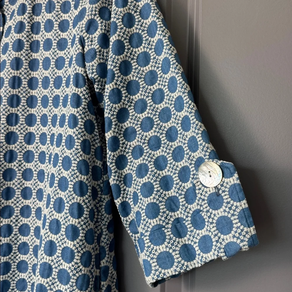 BOHO CHIC Retro Patterned Women's Blazer